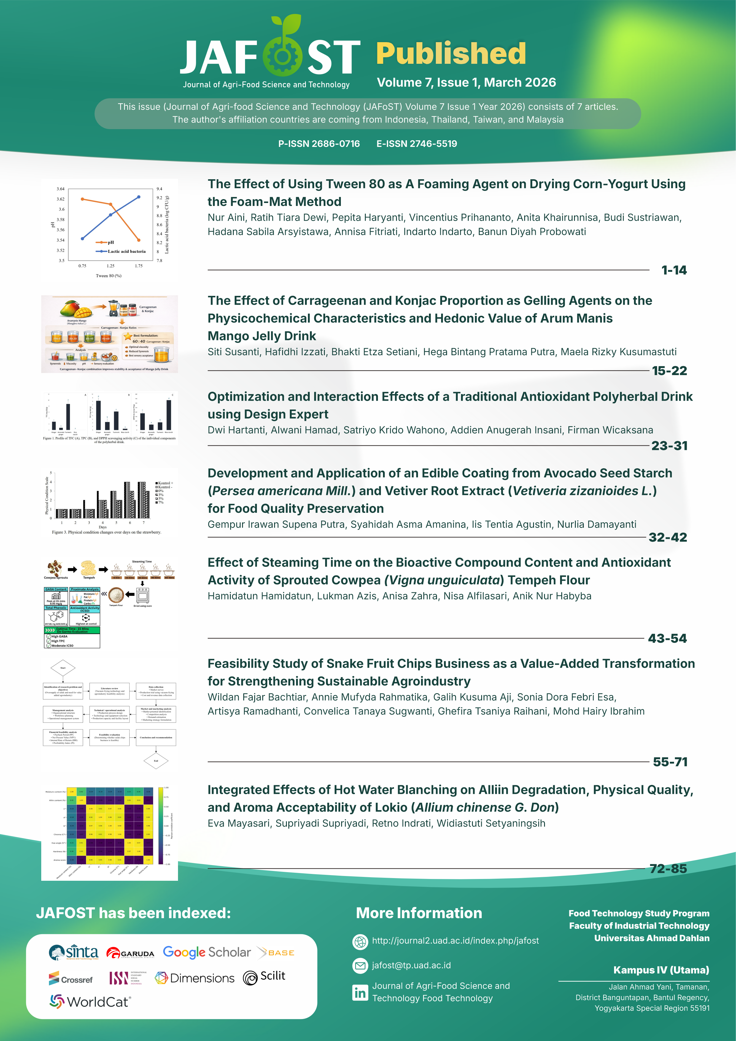 					View Vol. 7 No. 1 (2026): March
				