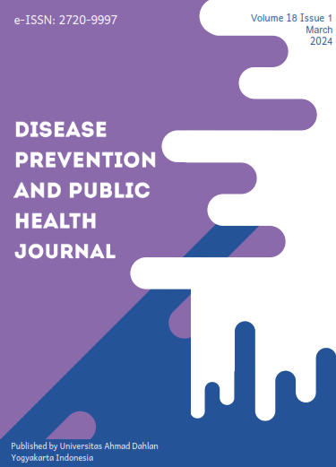 					View Vol. 18 No. 1 (2024): Disease Prevention and Public Health Journal
				